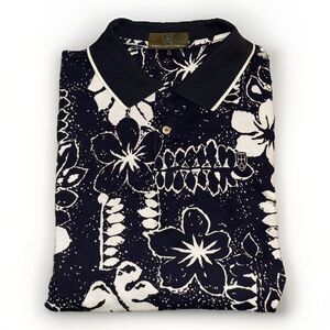 Twinhill Golf Company Polo Shirt Men’s XL Hawaiian 100% Cotton USA Short Sleeve